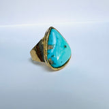 Bright Turquoise ring
