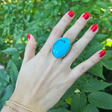 Turquoise Oval Ring