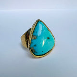 Bright Turquoise ring