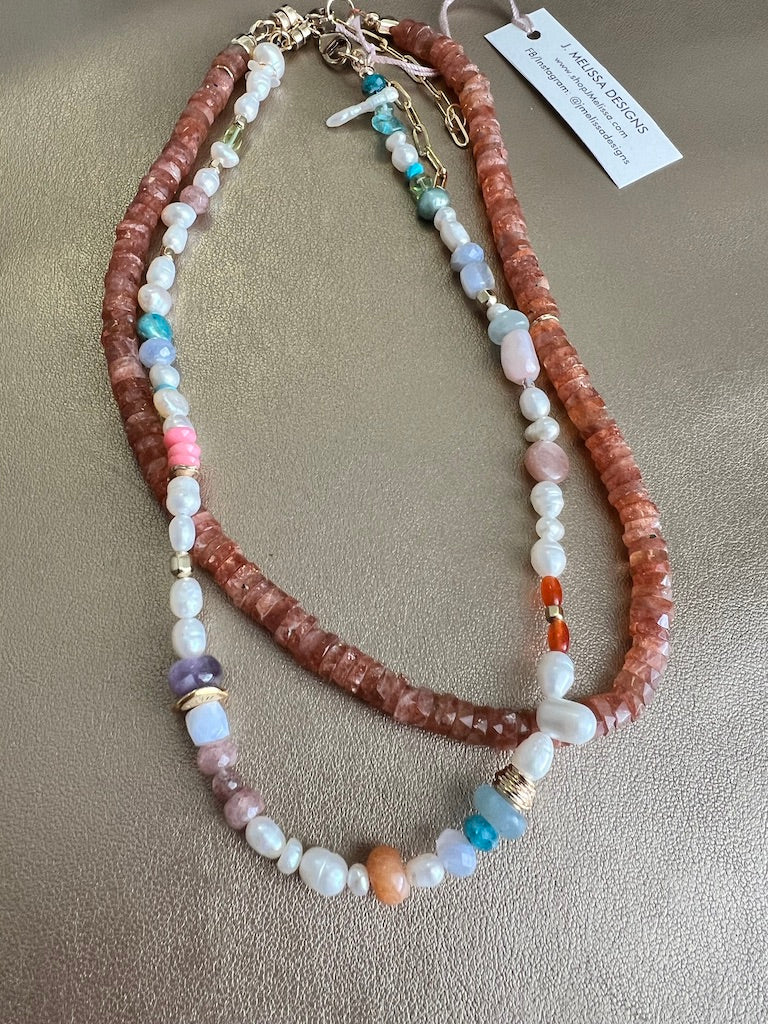 Confetti necklace