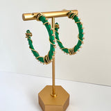 Pop of Color hoops