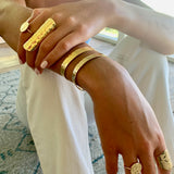 Gold Cuff bracelets