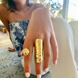 Statement gold band