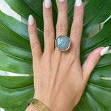 Aquamarine ring
