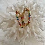 Rainbow Row Hoops