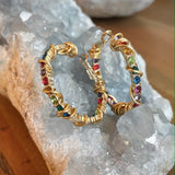 Rainbow Row Hoops