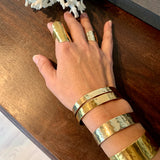 Gold Cuff bracelets