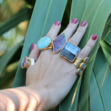 Ruby in Fuschite ring