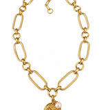 Equestrian Coin necklace