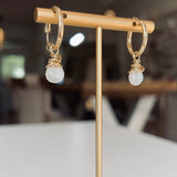 Moon Glow Hoops