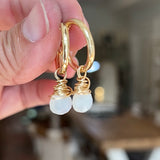 Moon Glow Hoops