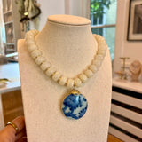 Blue Willow necklace