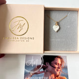 The Michele heart necklace