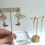 Pearl Butterfly earrings