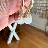 Moon Glow Hoops