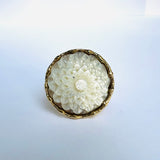 Carved Mother of Pearl flower