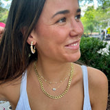 Pearl Hoops