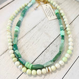 Lemon Chrysoprase necklace