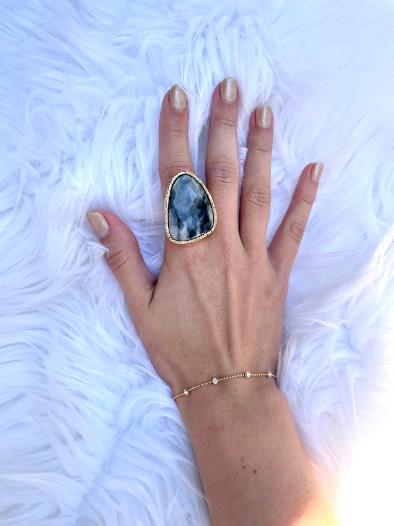 Midnight Sapphire ring
