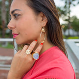 Moonstone ring