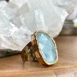 Aquamarine ring