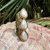 Moonstone ring