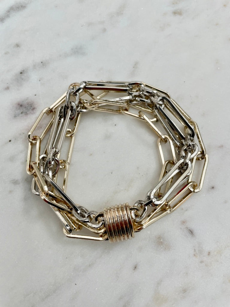 4-Strand Link Bracelet