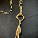 The Gold Wispy necklace