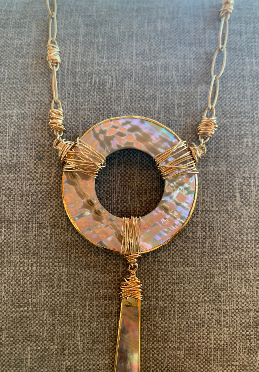 Exclusive Abalone necklace