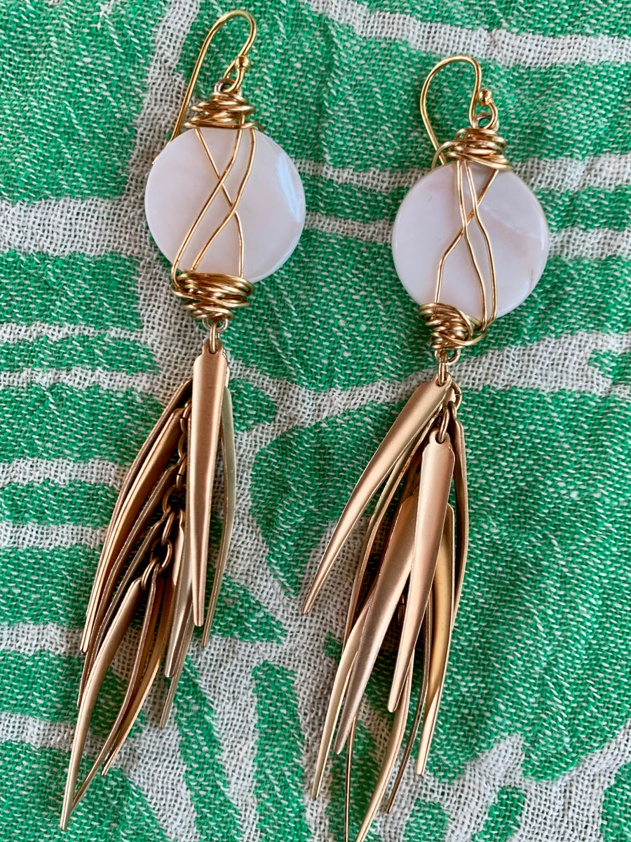 Pearl Wispy earrings