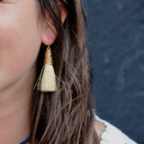Grace gold tassels