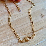 Eyelash necklace