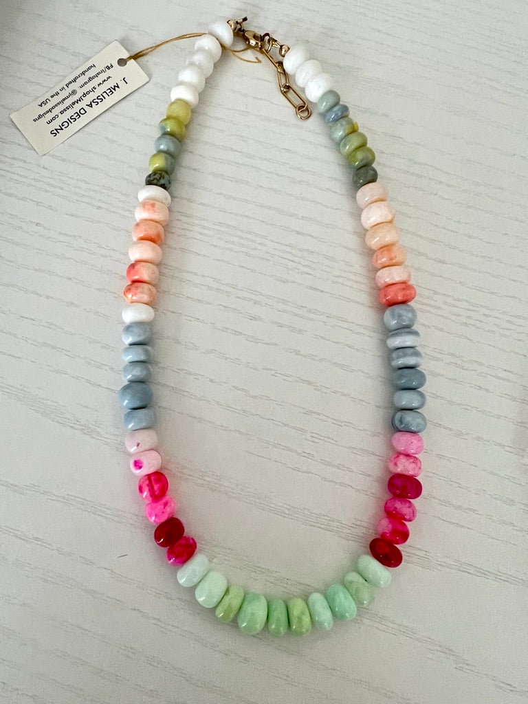 Rainbow Opal necklace